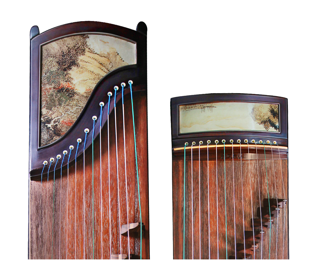 月牙迷你小筝&bull;红林秋霁